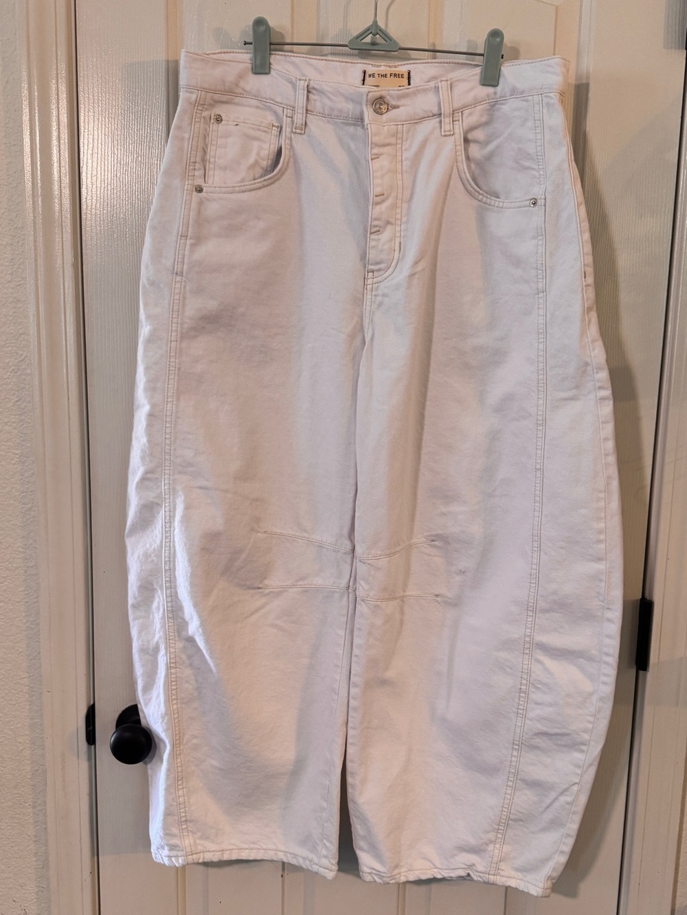 We The Free White Jeans